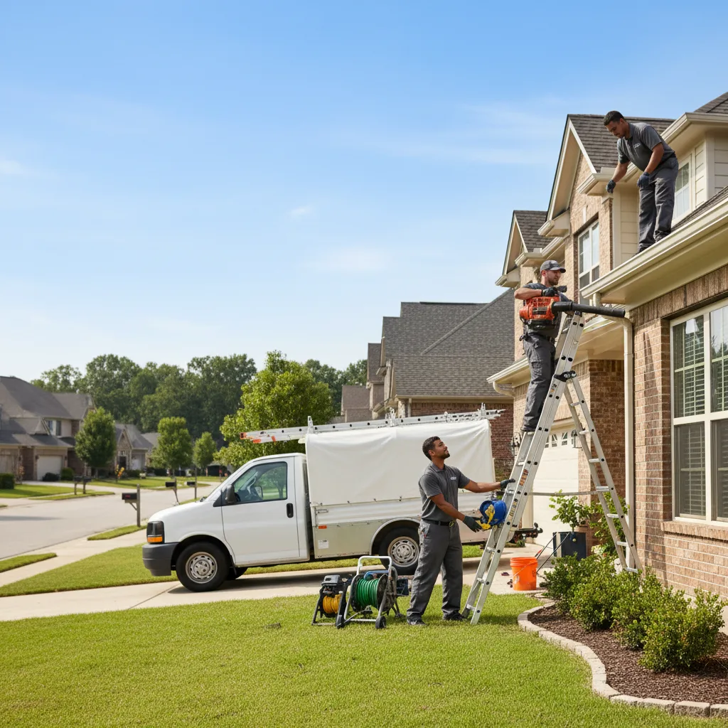 Home Gutter Service in De Soto, IL near me